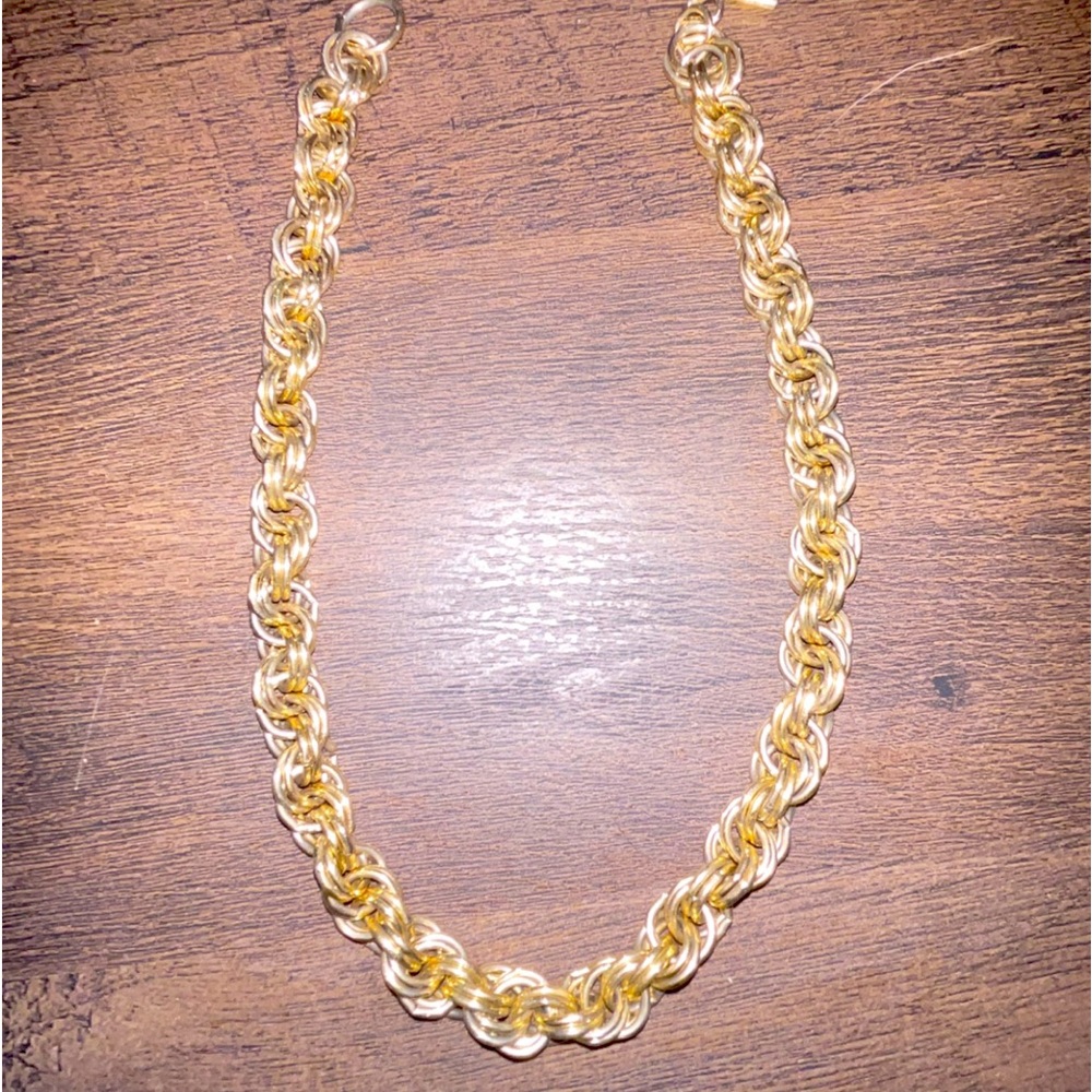 Women's Jewelry 10-12"in 24k Gold Necklace